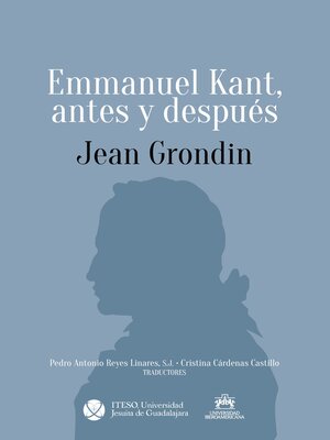 cover image of Emmanuel Kant, antes y después